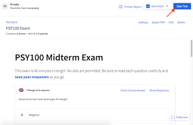 Professor Live Monitored In Person Tests