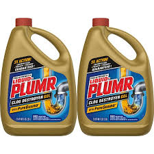 liquid plumr 2 pack 80 fl oz drain