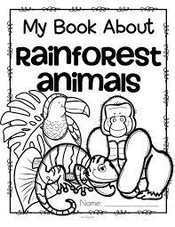 rainforest theme activities and printables for preschool pre k and kindergarten