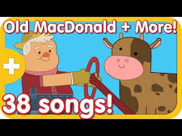 Old Macdonald Had A Farm More Kids Songs And Nursery Rhymes Kids Songs With Actions Kids Songs Super Simple Songs