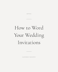 In a few weeks (or days!) you're getting officially engaged in front of family and friends. Gatherie Creative Wedding Invitation Wording Etiquette