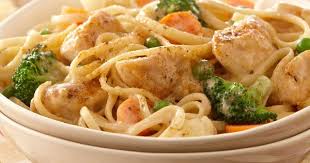 Healthy Chicken Linguine 3 Http 1krecipes Com Chicken Linguine Lemon And Chicken Lingui Pasta Primavera Chicken Primavera Pasta Mediterranean Chicken Pasta