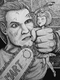 I am an American born artist and live in England. My specialty is  cryptozoology and creature art, but I also paint run of the mill things for  fun also. From time to