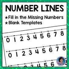 Numbers one through ten are included. Printable Number Line 1 10 Blank Number Line To 10 Template