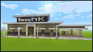The amount of mf something is … Minecraft How To Build A Bank Part 2 Interior Youtube