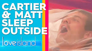 Matthew and Cartier decide to sleep together in the day bed