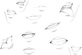 Draw Anime Anime Mouth Drawing Mouth Drawing Drawing Expressions