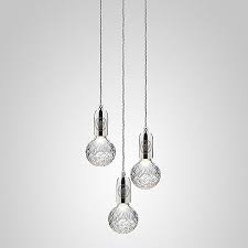 Crystal Bulb Led Multi Light Pendant By Lee Broom At Lumens Com