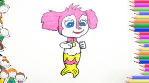 Want to discover art related to merpups? How To Draw Paw Patrol For Kids A Cute Baby Mer Pup Step By Step Drawing For Kids Youtube