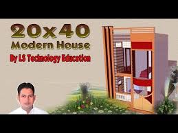 May 04, 2019 · 20×40 ft house design ideas two floor home plan and elevation house plan details. 20x40 Simple Home Design By Ls Home Design