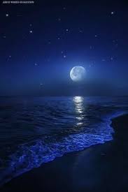 Good Night Photos Images Wallpaper Ocean At Night Beautiful Moon Beach At Night