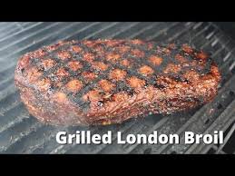 Grilled London Broil Using A Reverse Sear Method To Grill A Perfect London Broil Using A Two Zone Fire Grilled London Broil London Broil Recipes London Broil