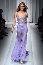 Versace Dress In Lilac Fashion Purple Fashion Beautiful Dresses