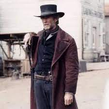 Pale Rider Clint Eastwood Trench Coat | Preacher Coat - Jackets Masters