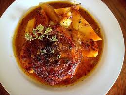 Roasted Braised Lamb Neck Lemonato Kalofagas Greek Food Beyond Greek Recipes Lamb Recipes Greek Cooking