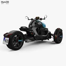 3d Model Of Brp Can-am Ryker 2021 In 2021 Can Am 3d Model Model