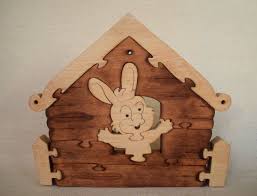 Rebbit In Legno In Legno Puzzle Legno Puzzle Animali Puzzle Etsy In 2020 Wooden Puzzles Kids Wooden Toys Wooden Toys Plans
