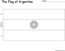 There are multiple interpretations on the reasons for those colors. Argentina S Flag Enchantedlearning Com