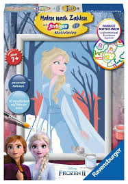 Wähle einfach das gewünschte bild aus der kategorie malvorlagen schleich pferde und klicke auf. Elsa Malen Nach Zahlen Malen Und Basteln Produkte Elsa