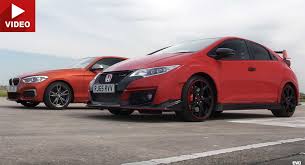 Honda civic type r drag race. Place Your Bets Honda Civic Type R Vs Bmw M135i Carscoops
