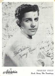 Kenny Rossi 1950's Facsimile Autographed Publicity Photo