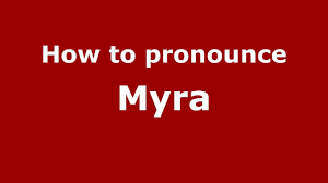 See also mayra and moira. How To Say Or Pronounce Myra Pronouncenames Com