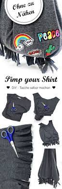 I've been looking for ways to upcycle the shirt into something i can keep and enjoy, but many of. Tasche Ohne Nahen Aus Einem T Shirt Selber Machen Upcycling Kleidung Selbstgemachte Kleidung Diy Tasche