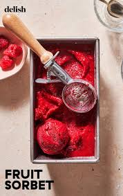 Easy Sorbet Is The Best Summer Dessert Recipe In 2020 Fruit Sorbet Sorbet Recipes Best Summer Desserts