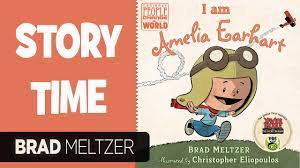 A legend in flight provides students with a historical look at earhart's accomplishments in aviation. Story Time I Am Amelia Earhart New With Pictures Brad Meltzer Youtube