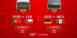 Image result for fifa confederation cup  SEMI FINALS fixtures