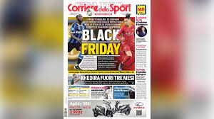 Segui tutti i campionati di motociclismo con il corriere dello sport: Black Friday Corriere Dello Sport Embroiled In Race Row For Front Page Cnn
