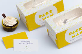 Cake box mock up products. Two Cupcake Box Mockup 04 Box Mockup Cupcake Boxes Photoshop Mockup