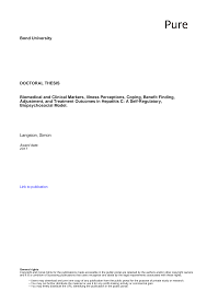 Biomedical and Clinical Markers, Illness Perceptions, Coping, Benefit  Finding, Adjustment, and Treatment Outcomes in Hepatitis C