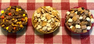 Puppy chow recipe chex cereal box : 3 Puppy Chow Recipes For National Cereal Day Mom S Bistro