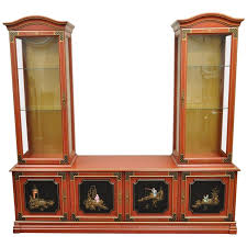 We did not find results for: Vintage Jasper Oriental Chinoiserie Red Display China Cabinet Curio Credenza For Sale At 1stdibs