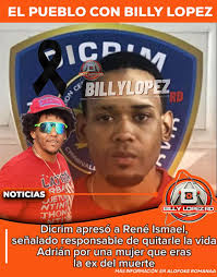 Erickson Luis Cabrera Mercado fue entregado voluntariamente a la Policía  Nacional por Miguel Disla, tras ser buscado por su presunta implicación en  la muerte de Kelvin Reyes Martínez en Navarrete. La entrega