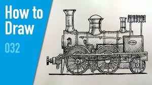 How To Draw A Steam Train In 2020 Train Drawing Drawings Steam Trains