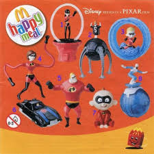 Mcdonald S Mc Donald S Happy Meal 2004 Gli Incredibili Pezzi Singoli Happy Meal Toys Mcdonalds Toys Healthy Toys