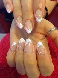 Francia műköröm minták francia köröm díszítések budapest alina. Francia Halloween Nails Diy Nail Manicure Gel Nails Diy