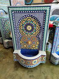 Maybe you would like to learn more about one of these? Moroccan Mosaic Fountain Wall Mosaic Fountain Garden And Indoor Mosaic Fountain Wall Water F Artofit