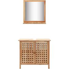 Waschbeckenunterschrank Mit Spiegel Walnussholz Massiv Shabby bad möbel aus holz mangobaum massiv suennas. vidaxl