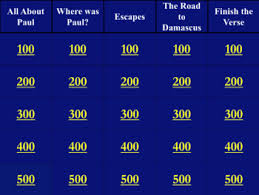 If you know, you know. Bible Trivia Game Apostle Paul S Life By Teach For Jesus Tpt