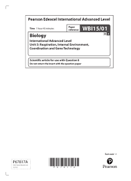 The national democratic institute maintains a calendar of elections around the world. Ial Biology Unit 5 June 2021 Scientific Article Potential Questions And Answers Teaching Resources