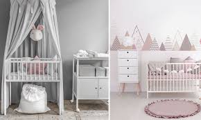 Une chambre un peu sombre. Chambre Bebe Fille Rose Et Gris 15 Idees Deco Tendance