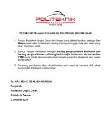 Motto = kekuatan dan keamanan melalui teknologi jayus address = dairy road city = ipoh state = perak country = malaysia campus = urban website ungku omar polytechnic is a malaysian polytechnic situated on jalan dairy, ipoh. Jp Puo Public Group Facebook