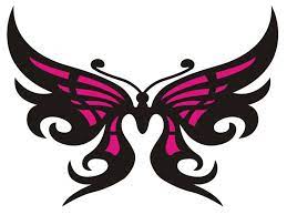Logo Tribal Butterfly By Rabbidgoose On Deviantart Tribal Butterfly Butterfly Tattoo Butterfly Tattoos For Women