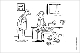 Trial, 'no increased risk' of blood clots. Funny Medical Cartoons Latest Weekly Cartoons
