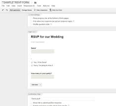 This form also helps you gather relevant details like the booking date, bride details, gown name, description, and many others. How To Use Google Docs To Create An Online Wedding Rsvp