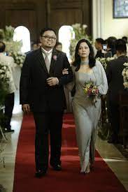 Roxanne Guinoo Wedding Pictures Maricel Soriano As Ninang Mariel Rodriguez As Abay And More Mykiru Isyusero Grey Gown Mom Dress Wedding Dresses
