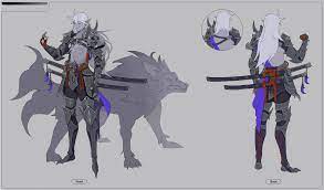 Artstation Samurai Oni Eun Jin Warrior Concept Art Oni Samurai Samurai Art